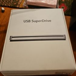 Apple USB SuperDrive MD564LL/A External Drive A1379 Used With Box And Paper Work
