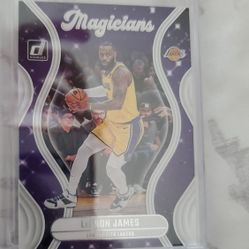LeBron James Panini Magician Card