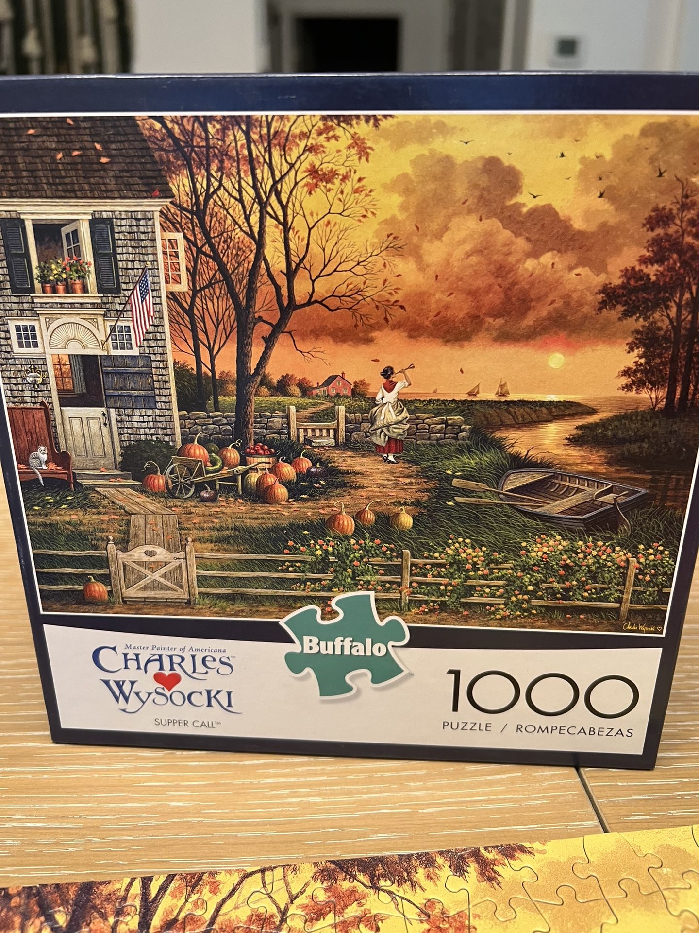 Charles Wysocki Supper Call Puzzle