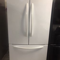 White Kitchen Aid Refrigerator 