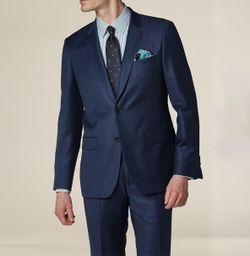 Navy Blue Men’s Suit 