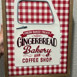 Gingerbread Bakery Christmas decor