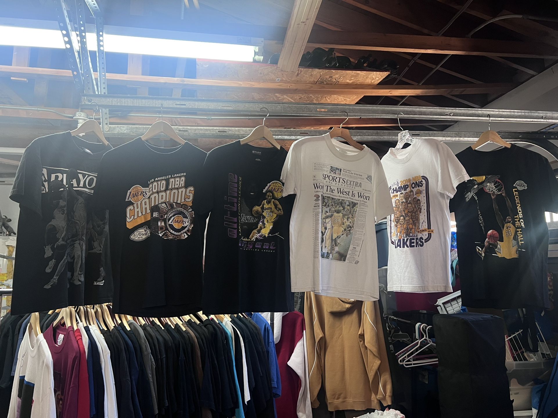 Vintage t shirt Lakers Bundle band shirt sports
