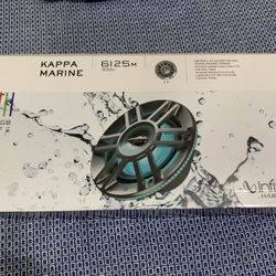 NEW Pair Infinity Kappa Marine 6125M 6.5" 2-way Marine Speakers w/ RGB LED’s ( Sold In Pairs $100 Per Pair)