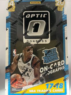 2017-18 Panini Donruss Optic NBA Retail Basketball Sealed Box