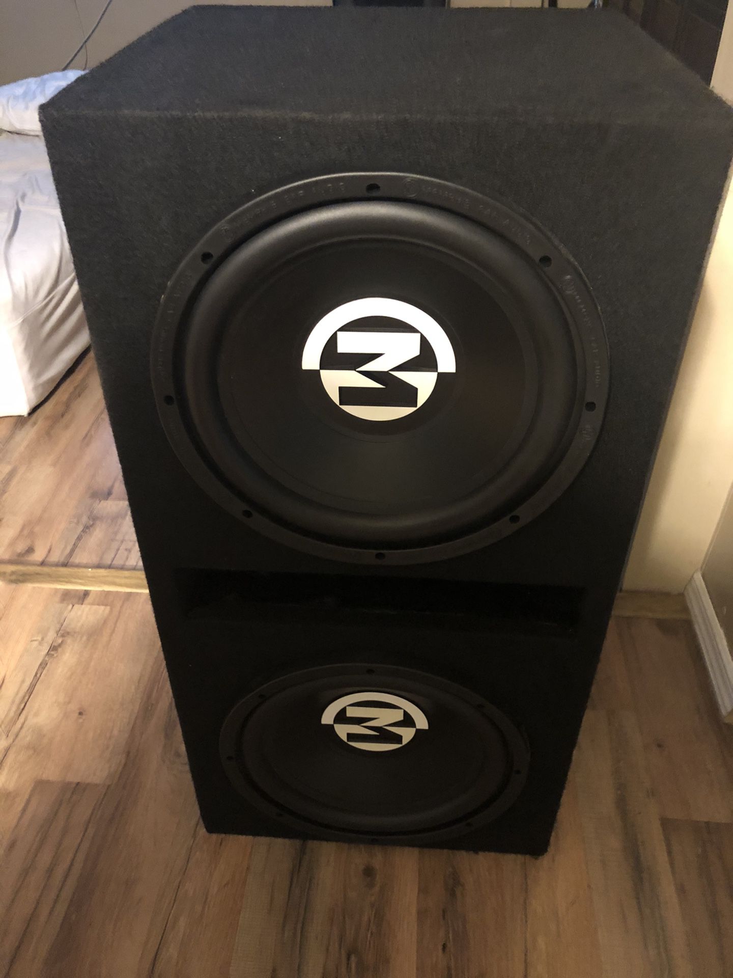 Subwoofers with Amp & Digital capacitor
