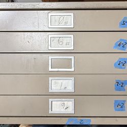 Plan Storage Drawers