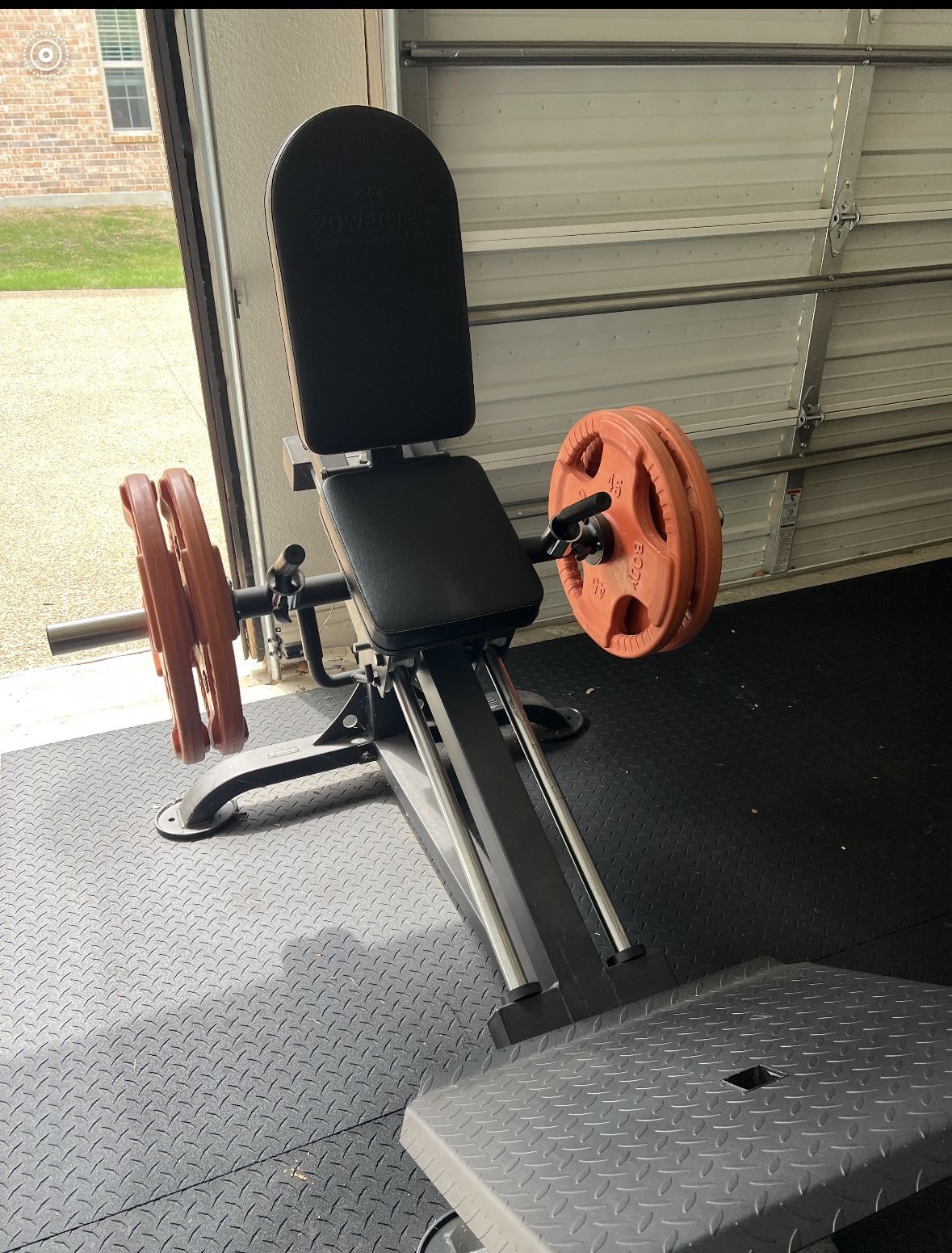 Weight Room Equipment with Weights