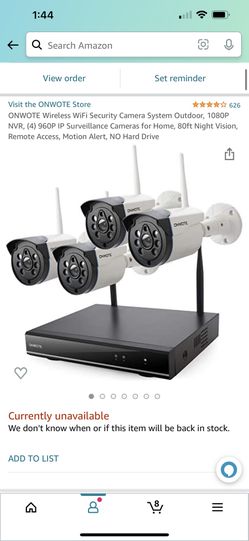 Onwote HD wireless Security Cameras