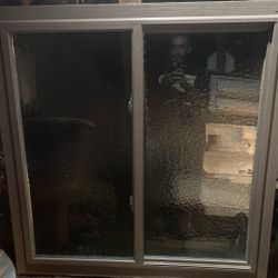 44.5x44.3125 Dual Glazed Window With Vinyl Frame