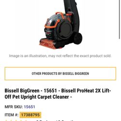 Carpet Shampoo Cleaner. ProHeat2X  Works Great! 