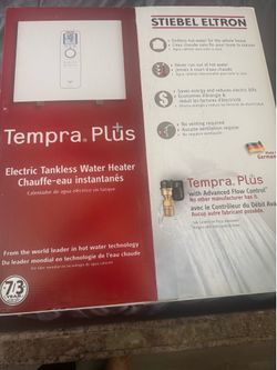 Tankless water heater electric