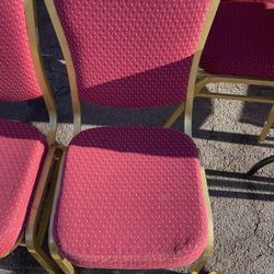Chairs Beautiful Red You Can Used Them For Dinning Table Or Party I Have 20 Of Them for 450