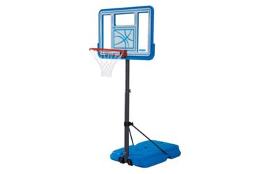 lifetime poolside adjustable portable basketball hoop 44-inch polycarbonate