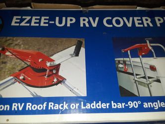 RV cover winch