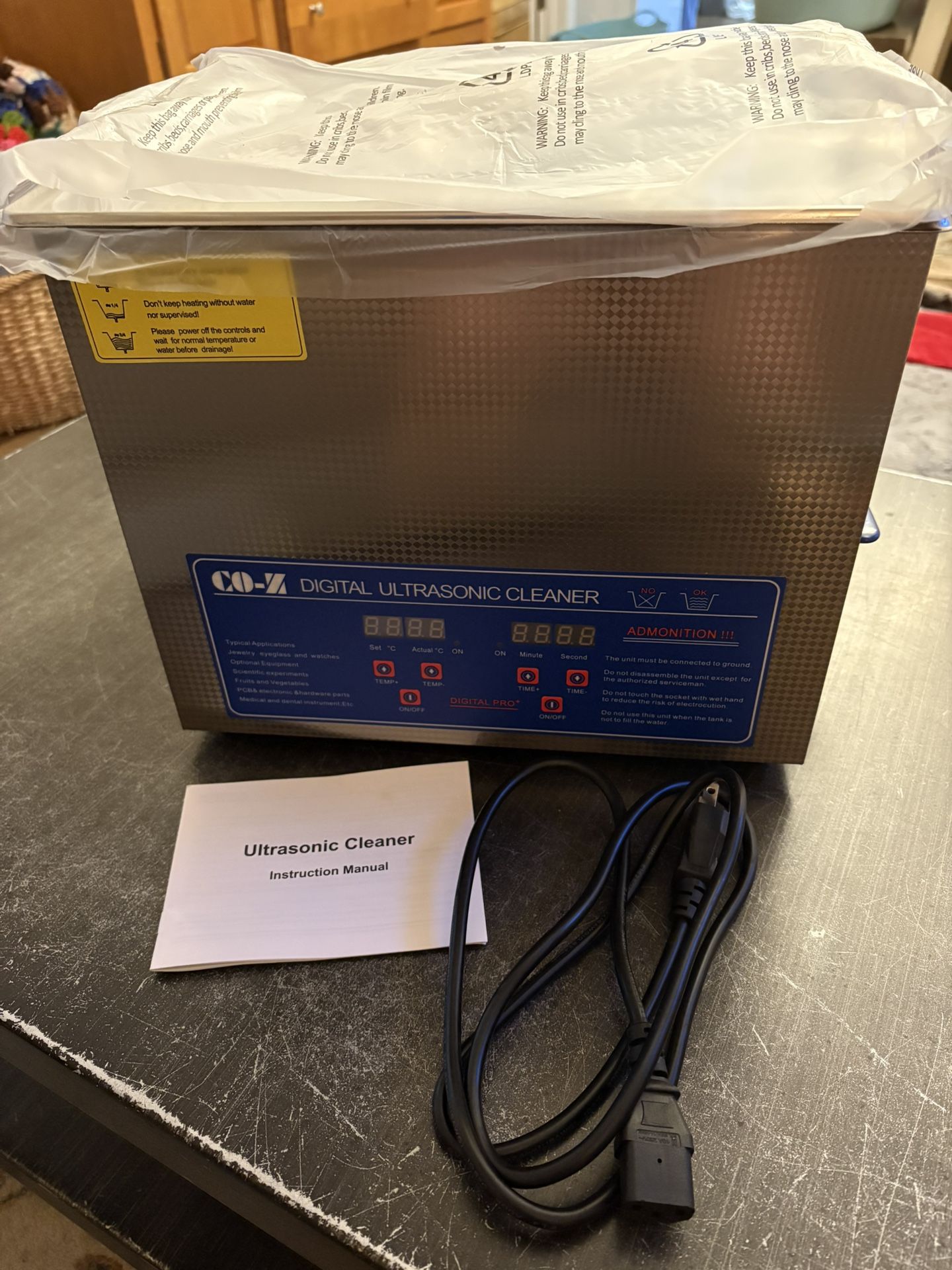 Commercial Ultrasonic Cleaner 6L New