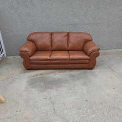 Leather Sofa 