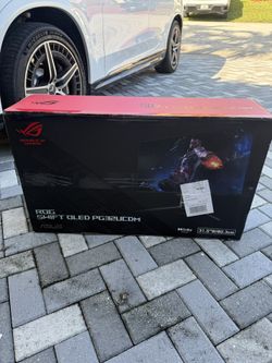 ASUS ROG Swift 32” 4K OLED Gaming Monitor (PG32UCDM)
