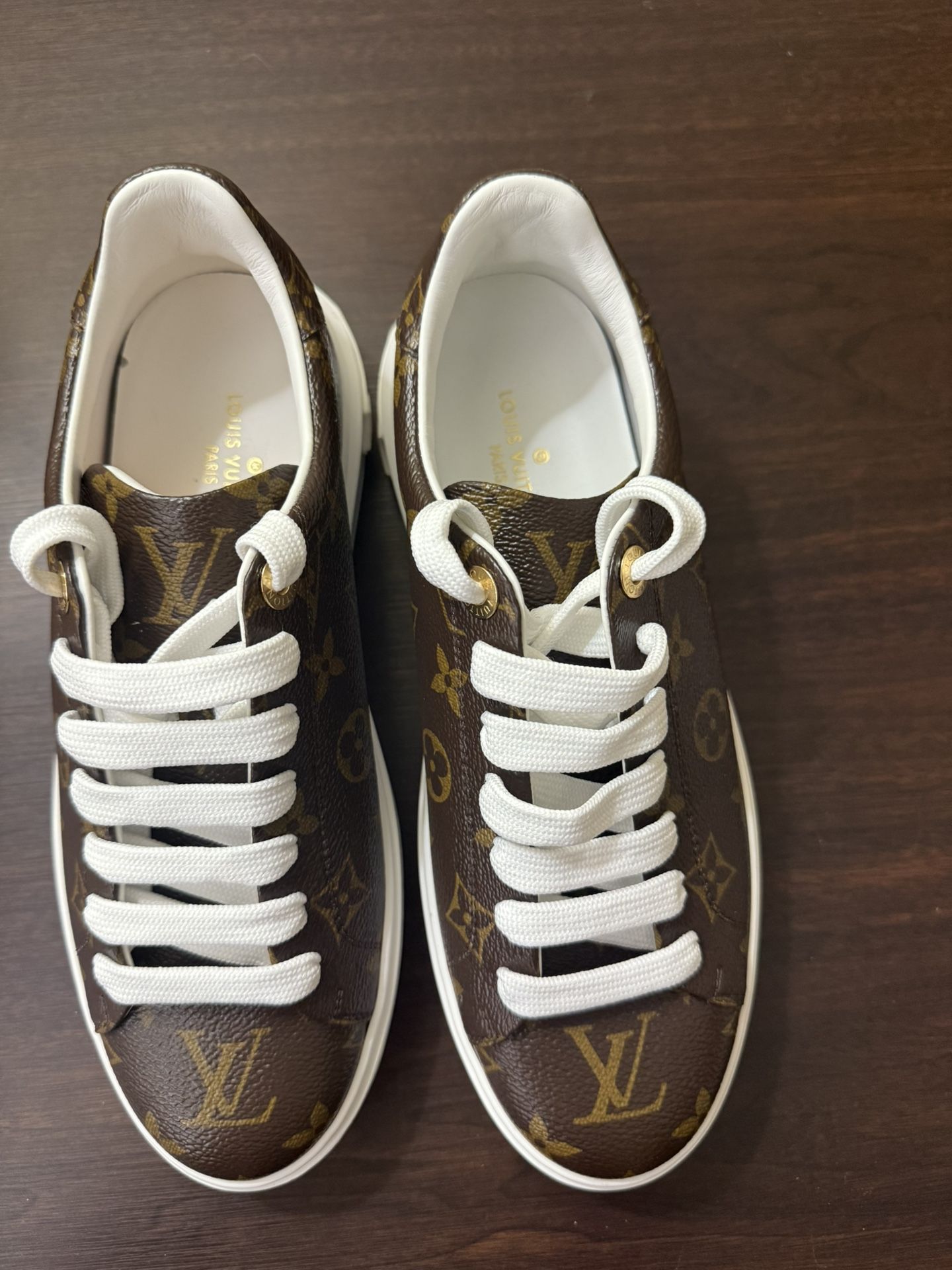 Louis Vuitton Monogram Time Out Sneakers