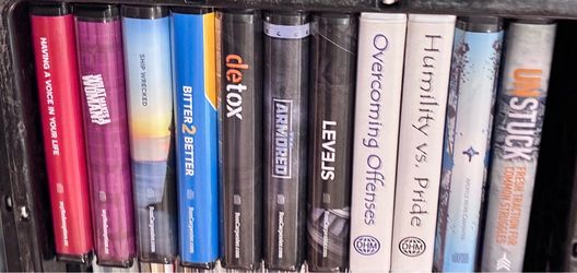 Variety of  11 Christian Audio Cd Sets