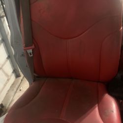 99-02 GMC/chevy Single Cab Buckets (RED)