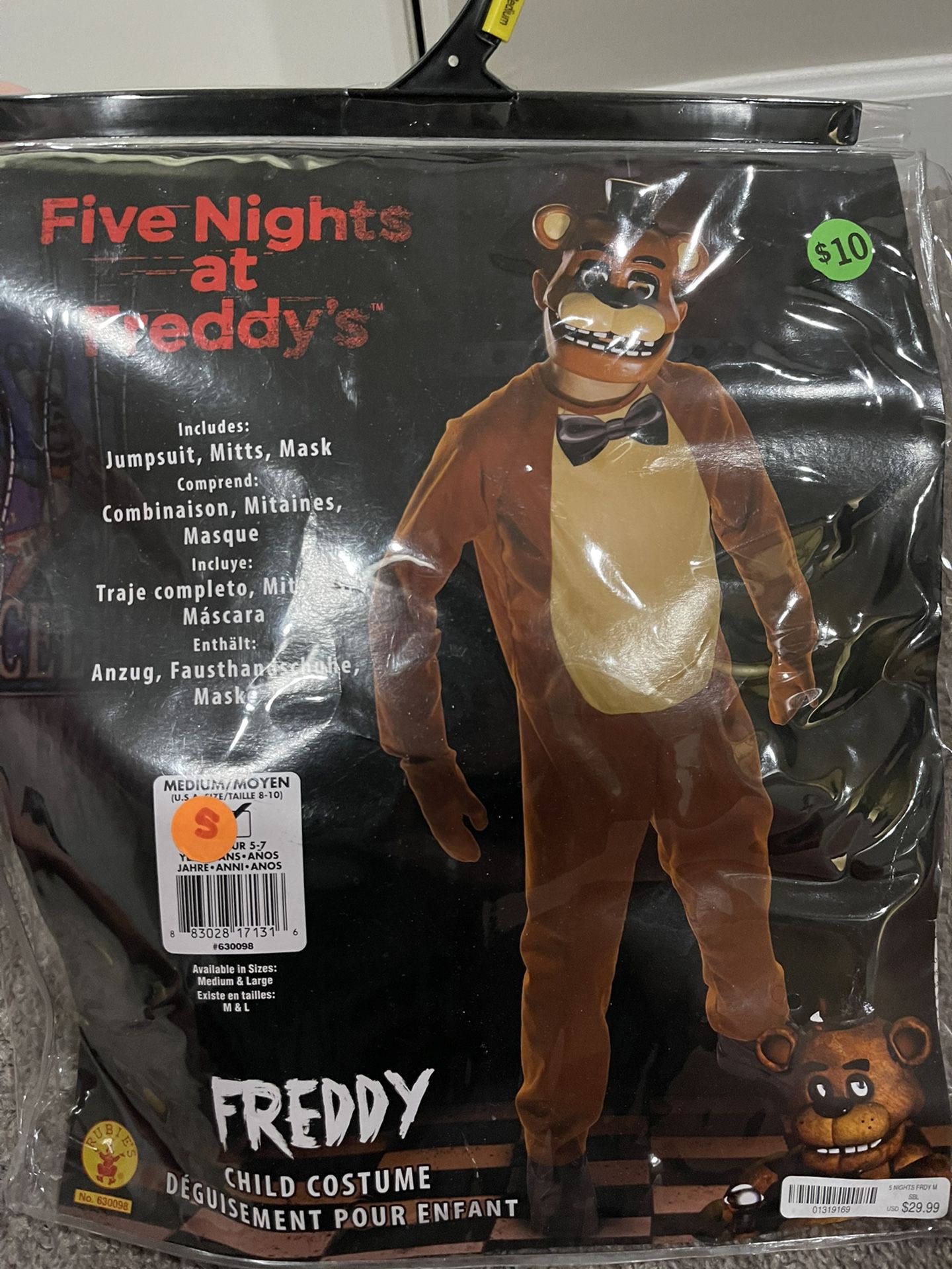 Five nights At freddys Costume 