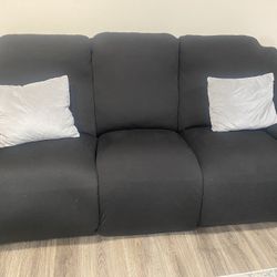 2 Reclining Sofas With Led Lights $375 For Both
