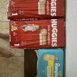 Diapers Multiple Sizes 