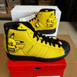 Adidas Superstar Mid Pro Model Pokemon Pikachu Men KI2862
