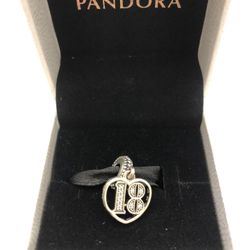 Pandora 18th Celebration Dangle Charm New