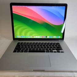 MacBook Pro Retina 15" Laptop Core i7 Quad-Core/ 16GB/ 512GB SSD macOS Sonoma #9958
