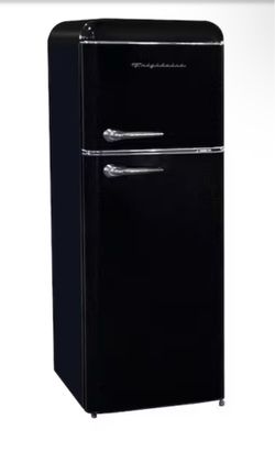 Frigidaire, 7.5 Cu. ft Retro Refrigerator, Black