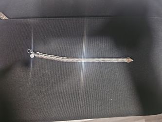Silver Herringbone bracelet