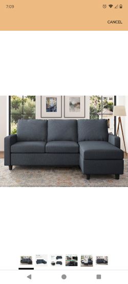 Brand New In Box Modern L Shaped Sectional!!!