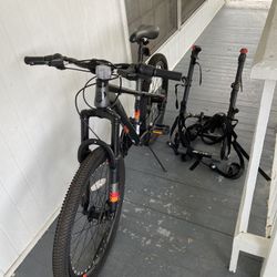 24” Bike And Bike Rack