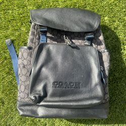 Sale! Coach- Leather Black Exclusive Backpack 