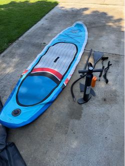 Inflatable Stand Up Paddle Board (SUP) Package w/ Paddle, Pump & Carry Bag