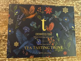 (Brand New) Enchanted Teas - Tea Tasting Trove with Steeper