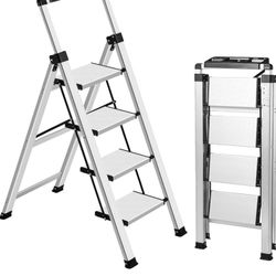 4 Step Ladder, Retractable