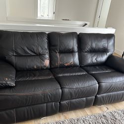 🛋️ Costco Tomlin Leather Power Reclining Sofa