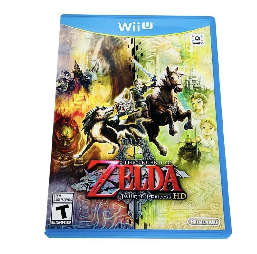 The Legend of Zelda Twilight Princess HD Wii U 2016 Nintendo Used