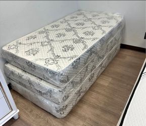 Brand-new twin mattress available in stock