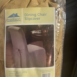 5x Dining Chair Slip Cover Fits Most armless Chairs 42”