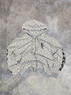 Blue light hoodie cross design