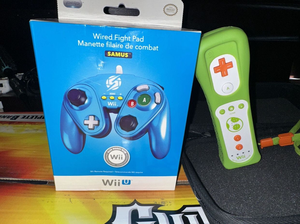 Wii Wii U Yoshi & Samus