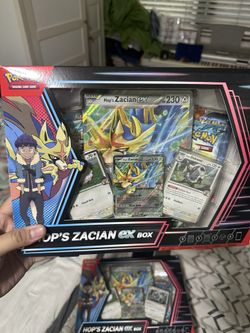 Pokémon Hop Zacian Ex Box