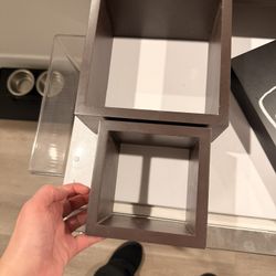Brown Square Wall Shelf’s 