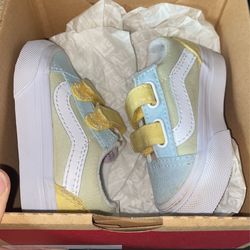 Vans Old Skool V Skate Shoe - Baby / Toddler - Pastel Color-Block