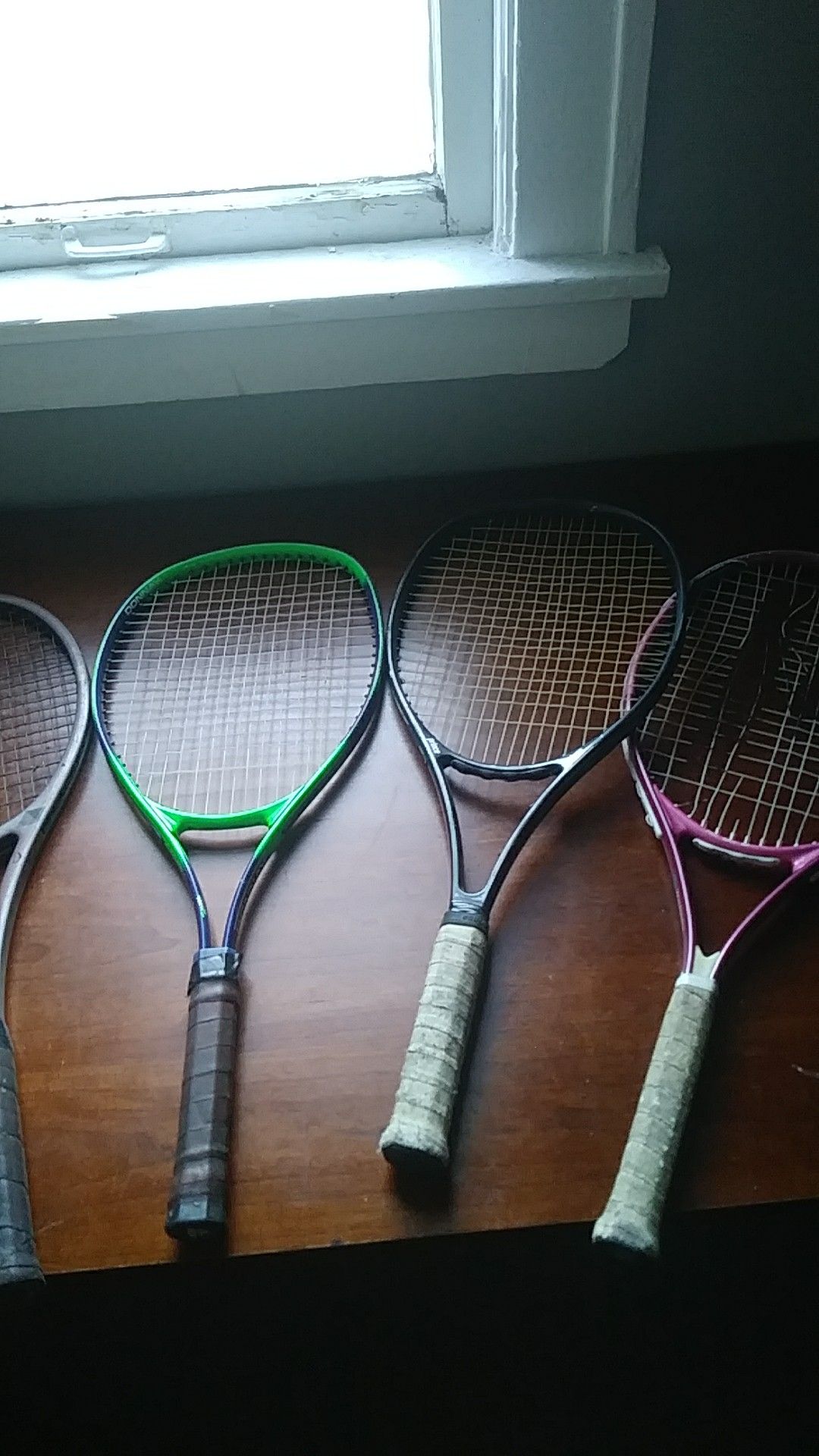 4. Tennis. Rackets