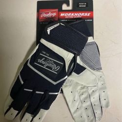 Rawlings Workhorse Youth Medium Baseball Batting Gloves